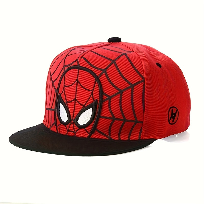 Marvel 1pc Spider-Man Outdoor Breathable Sunshade Baseball Cap Daily Use Duckbill Hat Casual Hat Suitable for Christmas, Valentine's Day, Thanksgiving, Easter and Halloween Perfect Holiday Gift Mood Gift