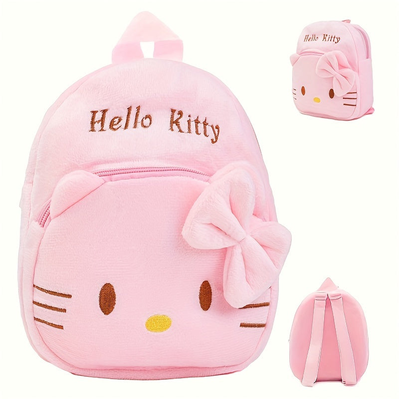 Cute Hello Kitty Backpack Cute Pink and White Hello Kitty Large Capacity Backpack.