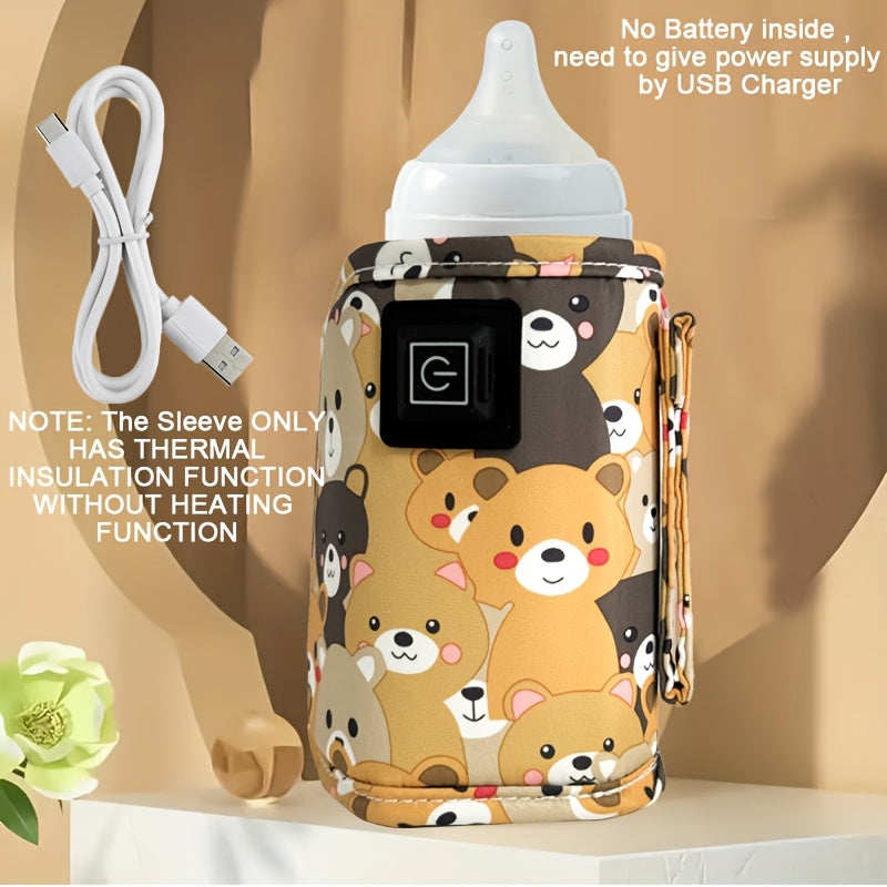 2-in-1 USB Powered Portable Milk Warmer and Insulated Bag