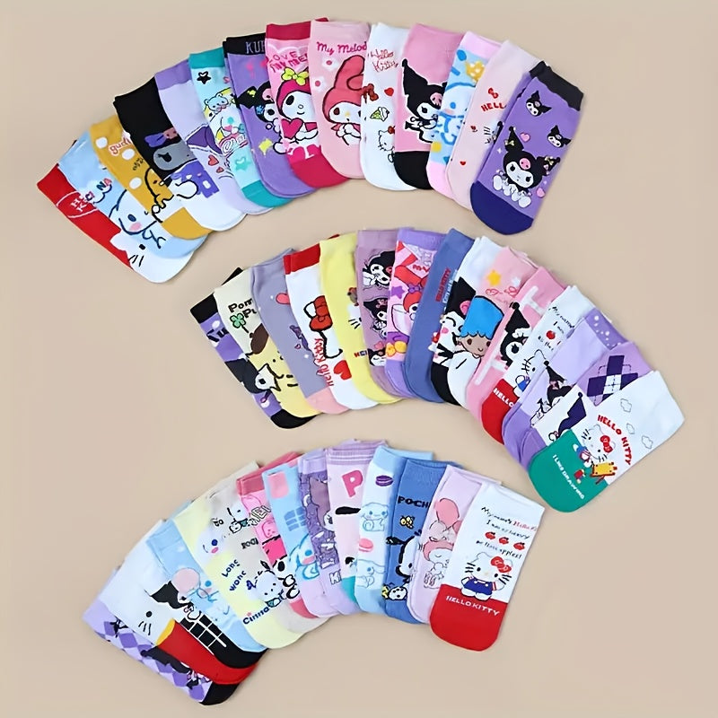 10/20 Pairs Cartoon Socks