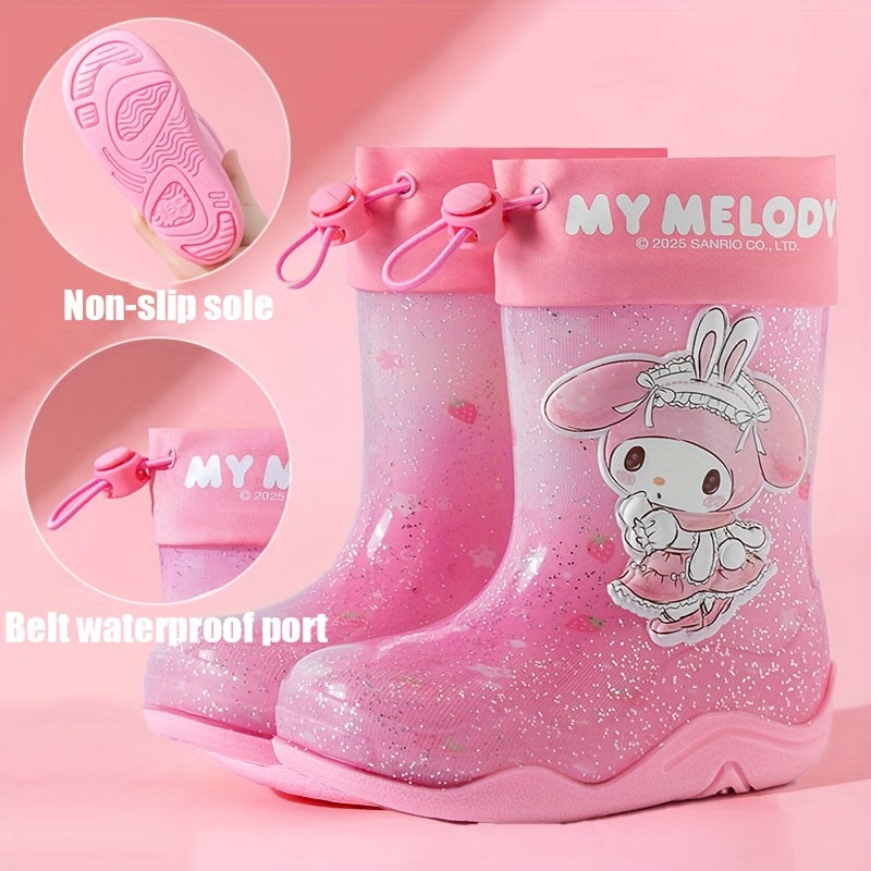 Girls' Wearable and Discreet Waterproof Boots