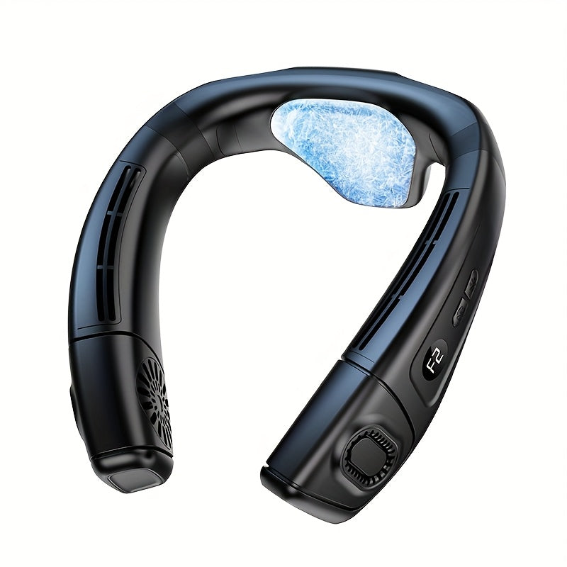 Wearable Neck Fan – Rechargeable, Quiet, Fast Cooling Relief