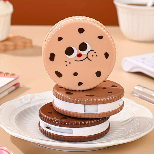 1pc Creative Cookie Biscuit Correction Strap, Cute and Portable Correction Strap