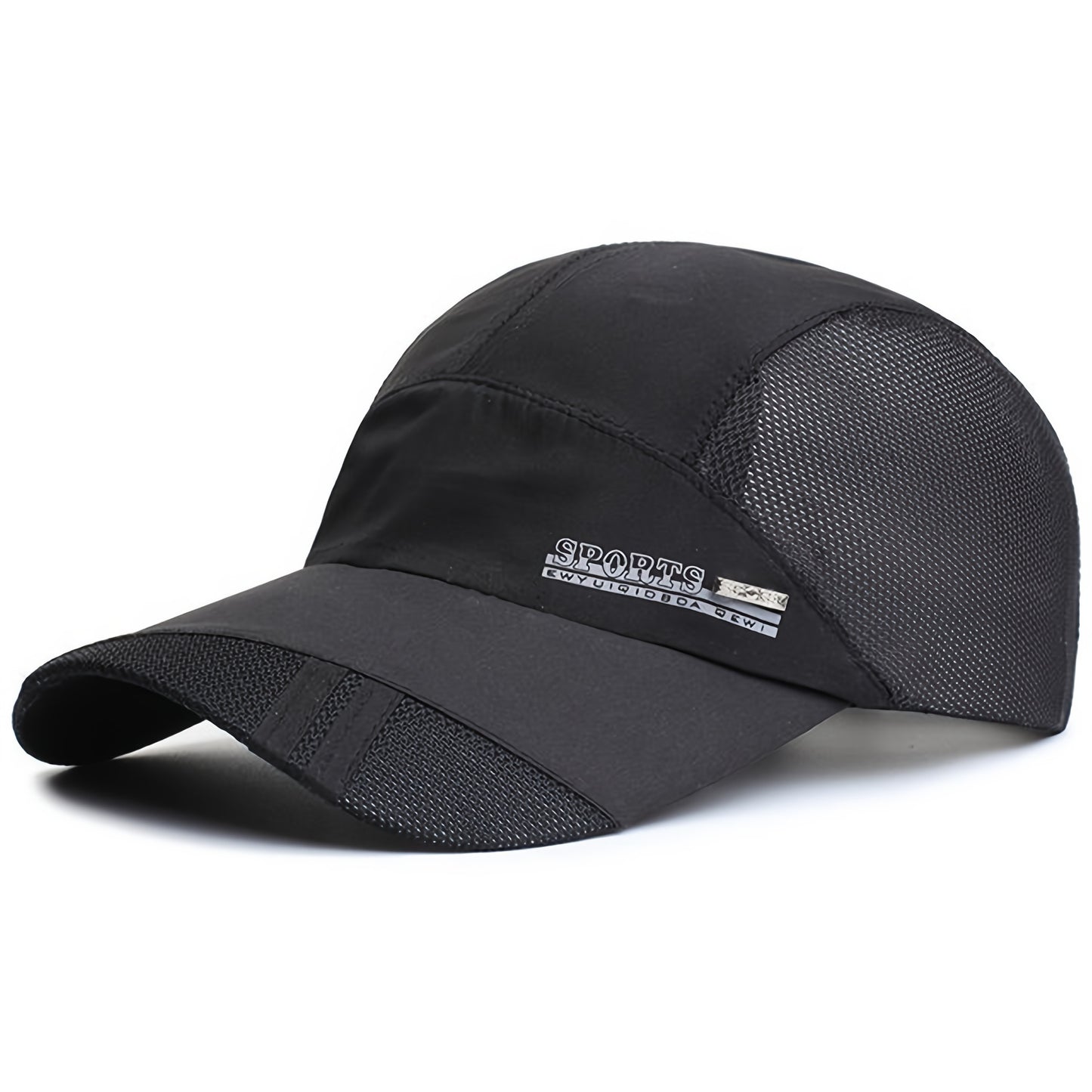 Men's Spring/Summer Lightweight Breathable Outdoor Casual Fishing Duckbill Cap Quick-Dry Thin Sports Baseball Hat