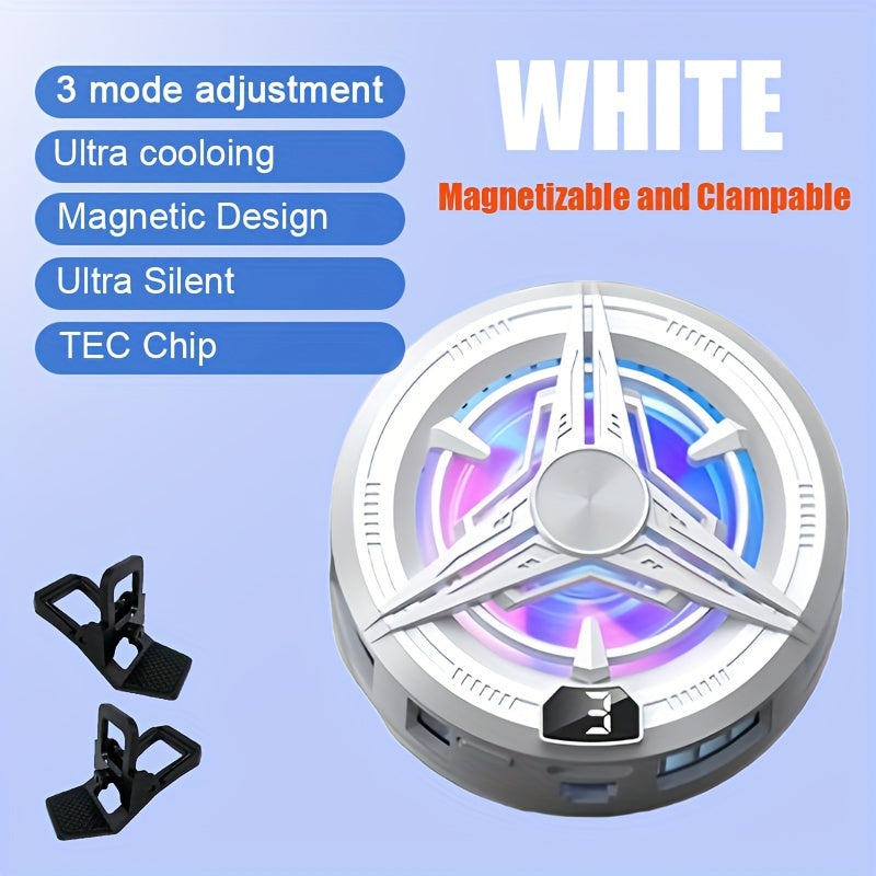 Magnetic Phone Cooler – Chip Cooling, Portable, Battery-Free Gaming