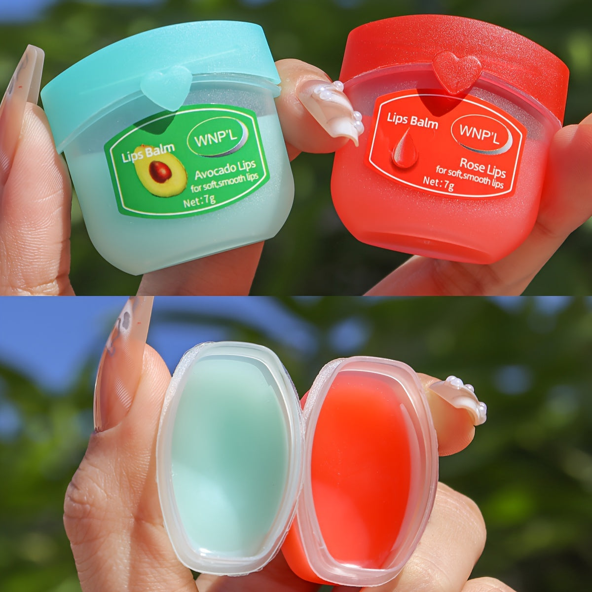 6pcs Moisturizing Lip Balm Set, Made with Natural And Ingredients Lip Balm.
