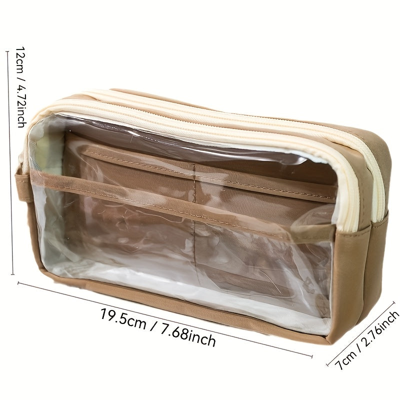 Kawaii Capybara Pencil Case Set, Cute Stationery Organizer