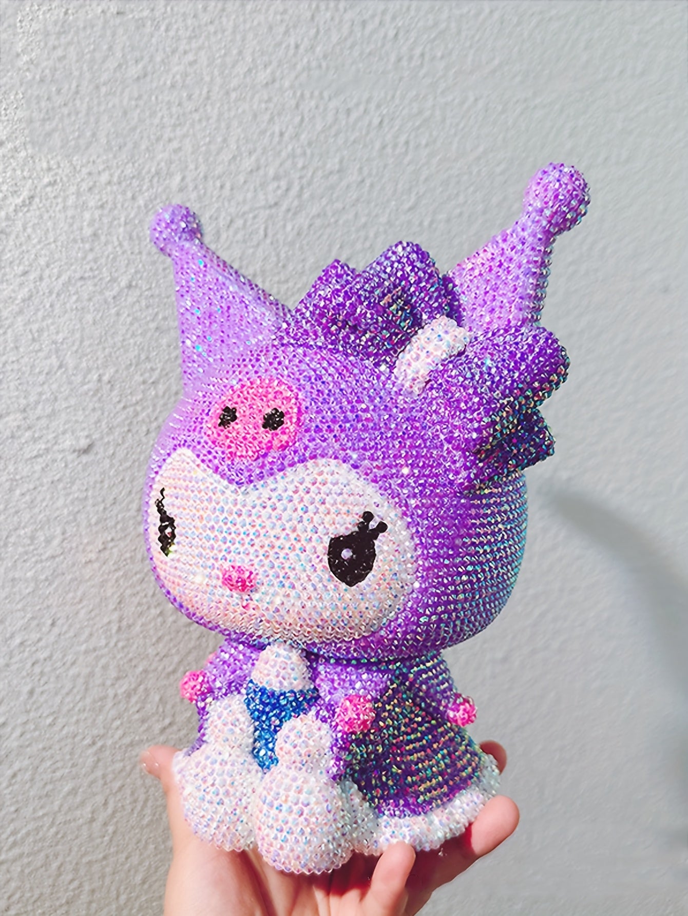 [Diamond Studded] DIY Diamond Studded Cute Cartoon Cat Coin Bank .