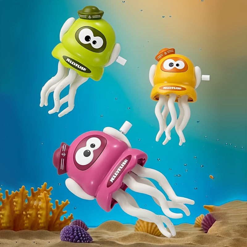 A dancing octopus with a twist mechanism,u