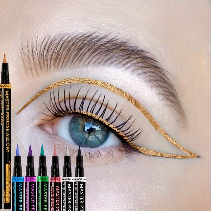 7-Color Liquid Eyeliner And Eyeshadow Pencil
