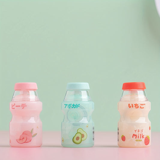 1pc 6m Cute Correction Tape For Students, Creative Bottle Correction Tape, Portable Correction Magnetic Tape