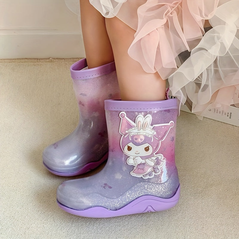 Girls' Wearable and Discreet Waterproof Boots