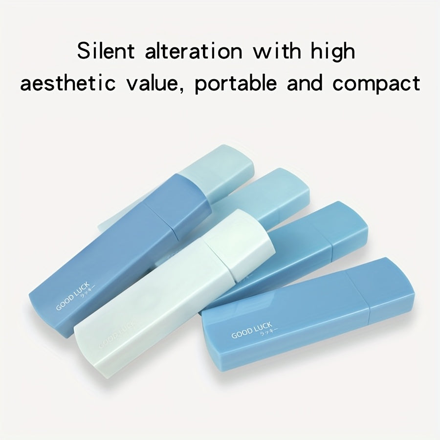 6-Pack Large Capacity Gradient Correction Tape - Smooth, Portable School Supplies for Students, Cute Ins Style, Back-to-School Essentials, Portable Correction Pens, School Supplies Essentials | Gradient Correction Tape | Smoo