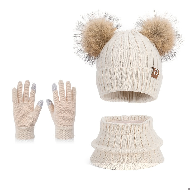 2pcs Winter Knit Set