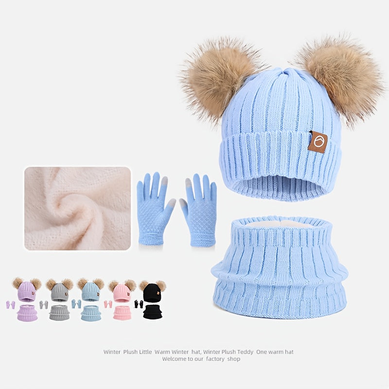 2pcs Winter Knit Set