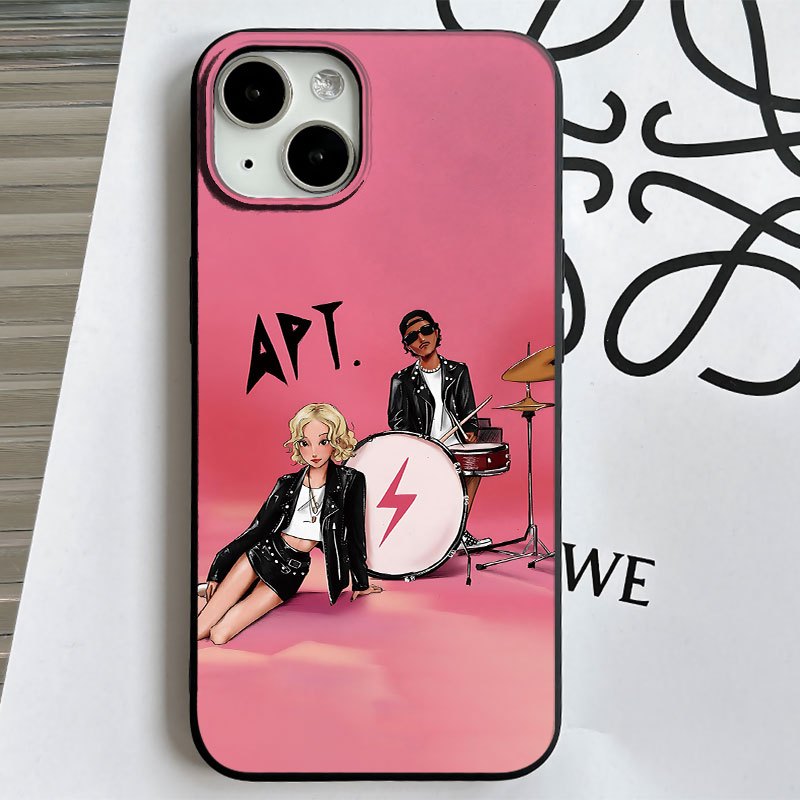 Creative APT. Pattern UV Printing Soft Phone Case 360 Degree Full Protection Phone Cover for iPhone 16 11 12 13 14 Pro Max 15 XR X/ XS 7 8 Plus SE Mini