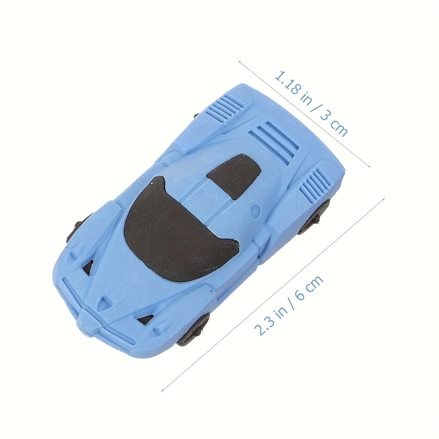 [4pcs Mini Racing Car Erasers] 4pcs Vibrant Mini Racing Car Erasers | Synthetic Rubber Pencil Erasers for Home, School, Classroom Rewards, Prizes, Gifts, and Fun Stationery, School Supplies | Quality Craftsmanship