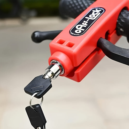 ABS engineering plastic material portable anti-theft lock, specially designed to protect your bicycle and motorcycle safety. with its excellent material performance, it builds a strong security barrier for your beloved vehicl