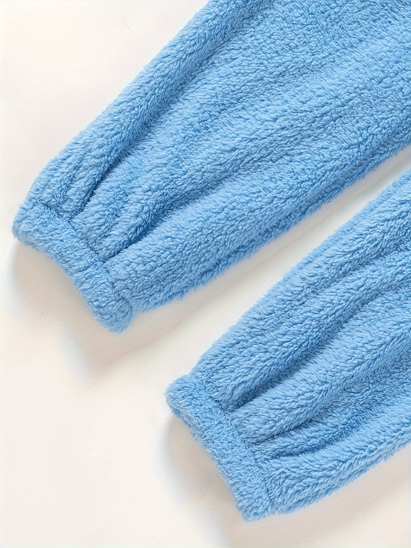 Women's Plush Fleece Pajama Jumpsuit - Hooded, Zip-Up, Easy-Care,