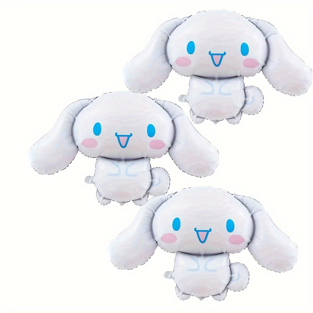 1-Pack/3-Pack Large Sanrio Series Artificial Jade Dog Aluminum Foil Balloons Party Decoration Balloons