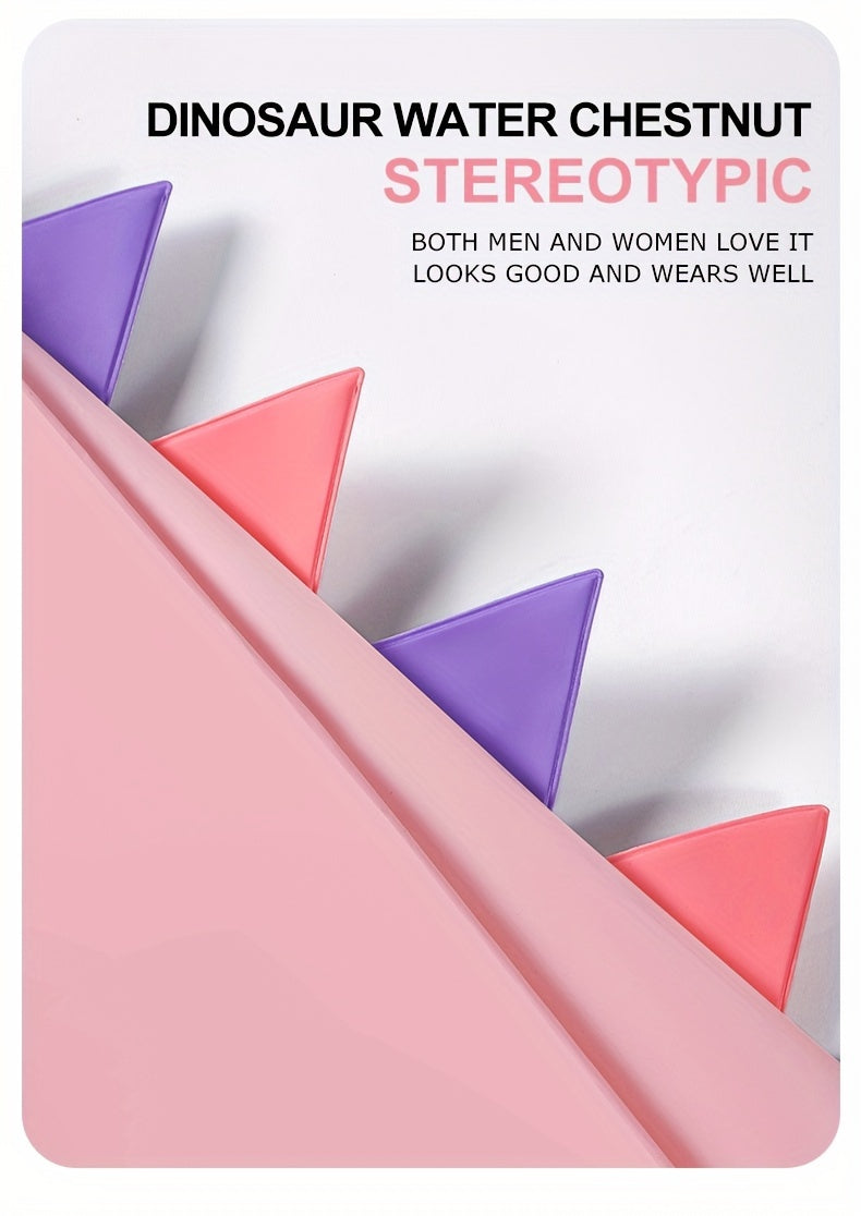 Kids' Soft and Comfortable Outdoor Thickened Raincoat for Boys and Girls -6 Years, Cute EVA Lightweight Rain Cape with 3D Tail Spikes