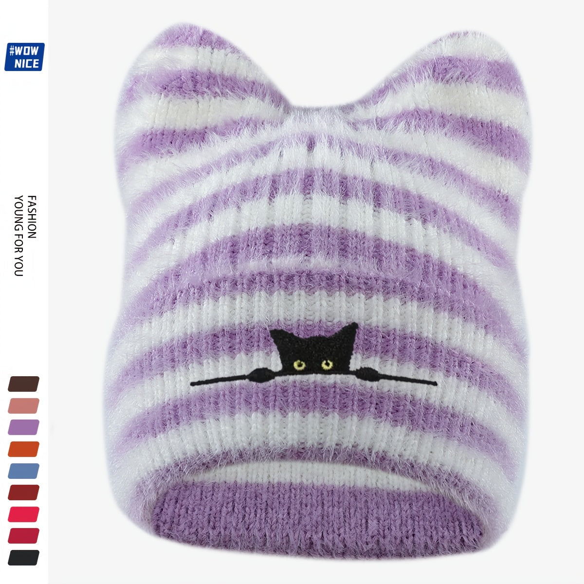 Women's & Men's Plush Winter Hat with Fluffy Ears