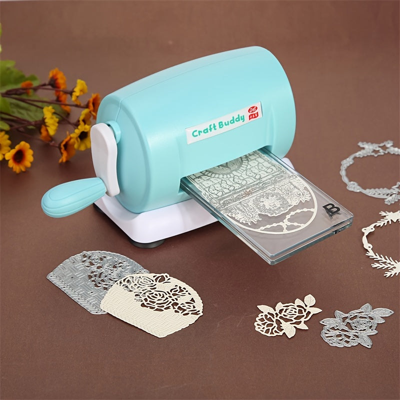 Practical DIY Plastic Paper Cutting Embossing Machine - Creative Craft Buddy Die-Cut Machine for Craft Scrapbooking Album Cutting Tools