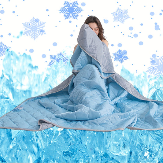 1pc of Cooling Blanket Suitable for Hot Sleepers, a Refreshing Throw Blanket That Cools The Air. Lightweight Cooling Blanket in Large Size for Summer, Absorbs Heat to Keep Adults Cool. Soft, Breathable, And Silky Smooth.