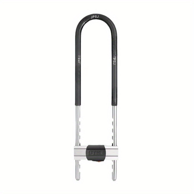 High-Security C-Class 3-Key Heavy-Duty Steel U-Lock Padlock - Anti-Theft, Anti-Cut, Anti-Drill - Secure Lock for Motorcycles, Electric Bikes, Scooters, Glass Door Entrances