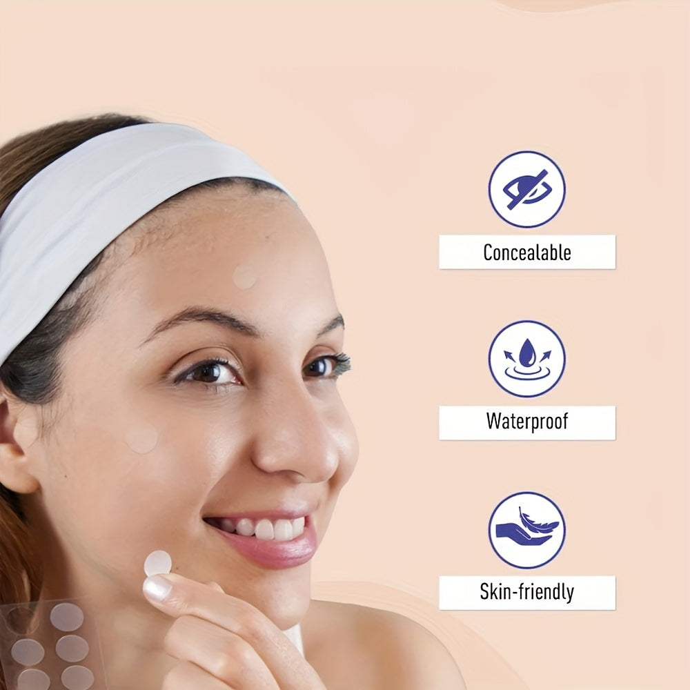 400pcs Face Acne Patch, Hydrocolloid Acne Patch, Acne Cover with Tea Tree, Salicylic Acid And Mica Oil