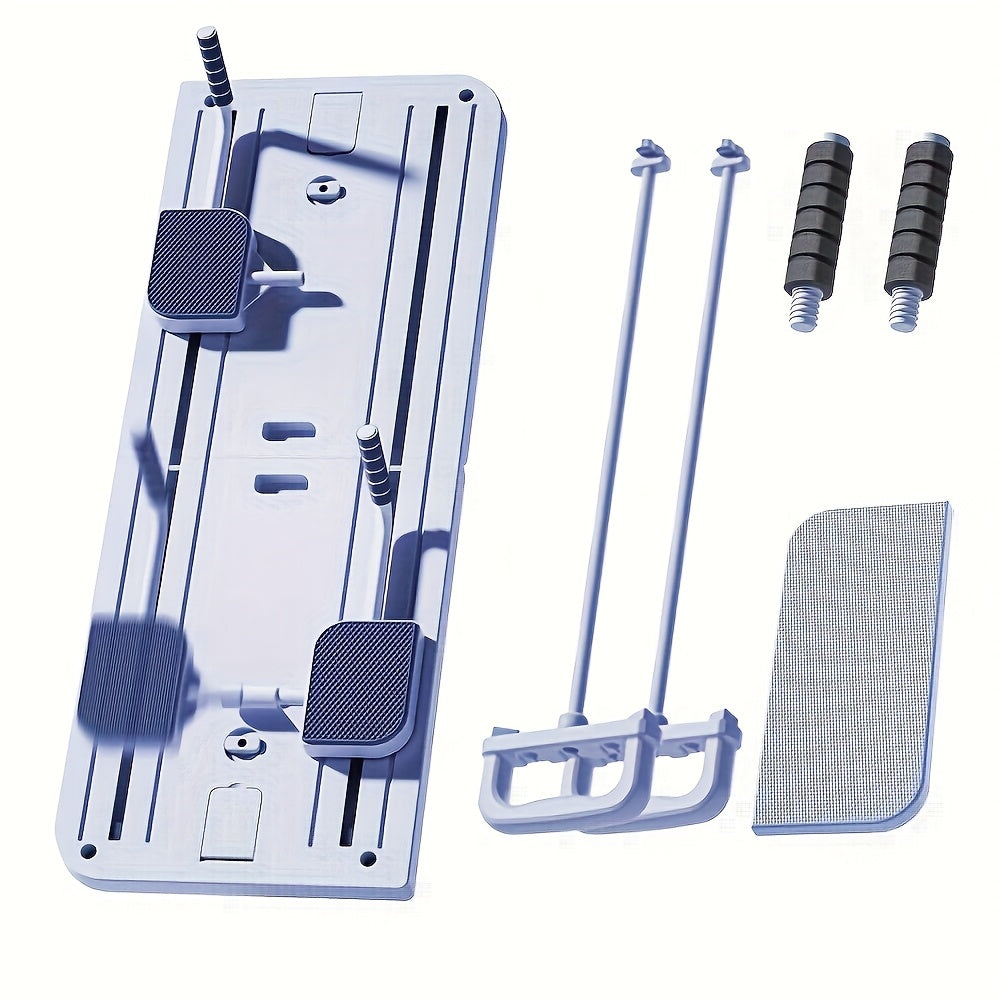 One Piece Four Sets of 6 Accessories High Quality Eight-in-One Abdominal and Push-up Exercise Board - Essential Multifunctional Pilates Abdominal Trainer for Muscle Conditioning and Core Strengthening, Lightweight, Foldable a