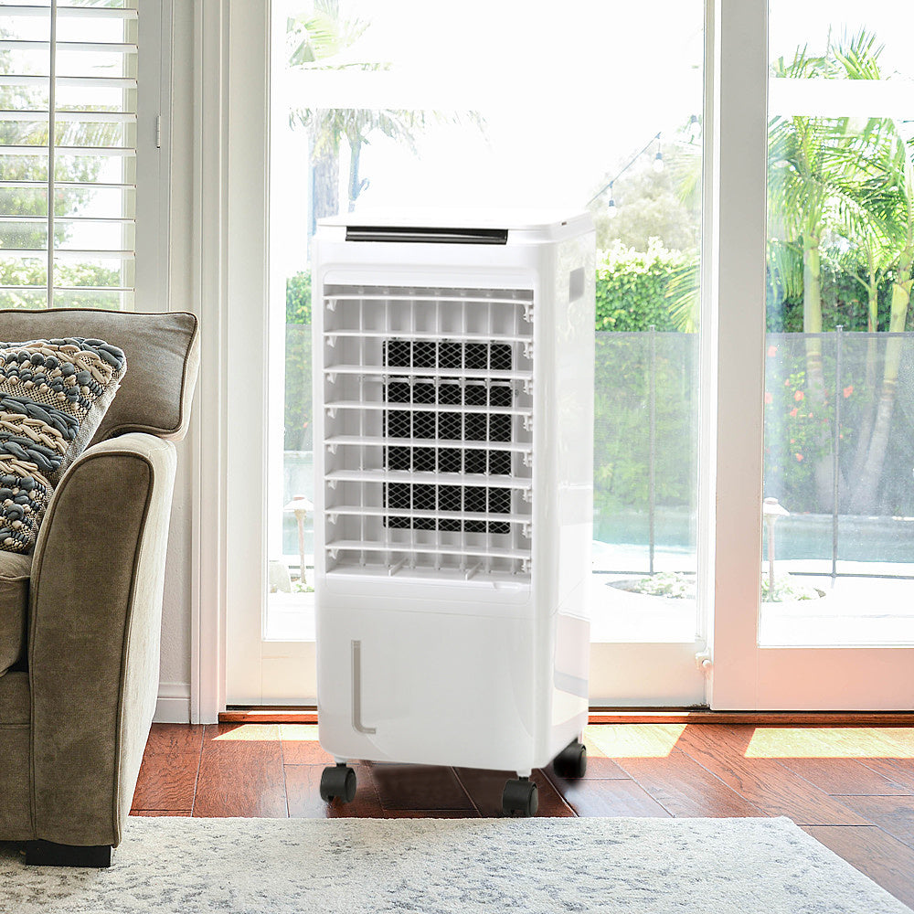 Evaporative Air Cooler, 4 In 1 Air Cooler Cool Fan Humidifier Air Purifier