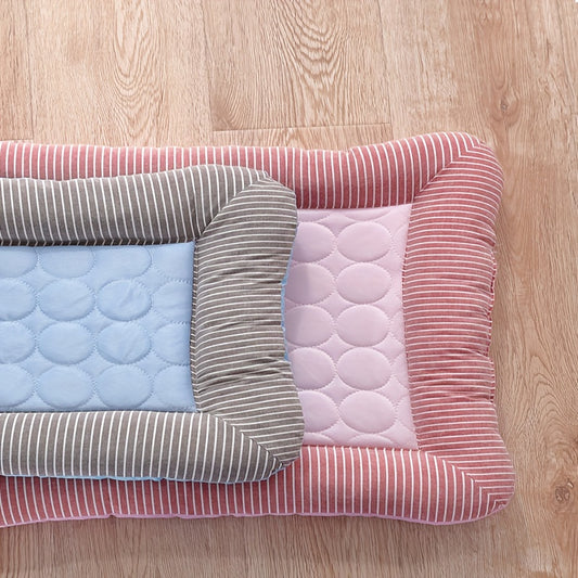 Dog Summer Cooling Pad for Small Dogs Ice Sliky Fiber Fabric Dog Bed Cat Summer Cooling Pad Available in 4 Seasons Spring, Summer, Autumn and Winter