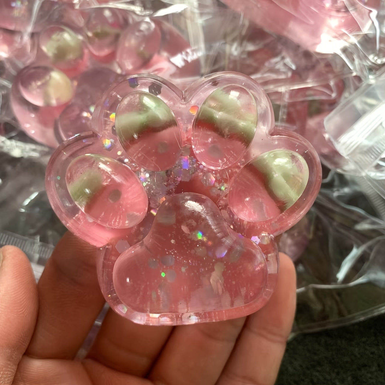 [Relax Toy] Colorful Silicone Nenuole Relax Toy | Strawberry Cat Claw Mud Texture