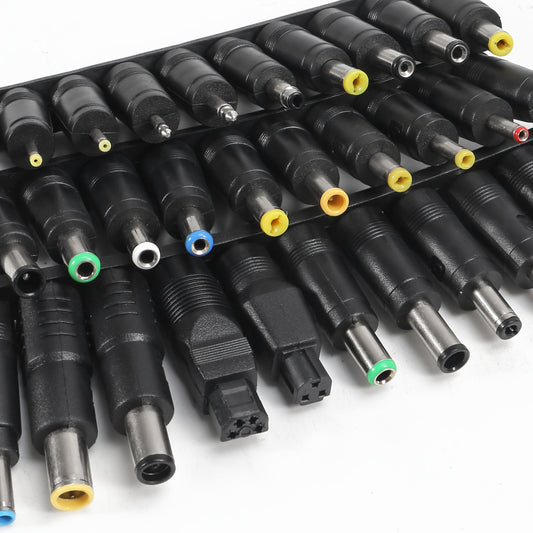 34pcs Universal DC Plug Set for Laptops