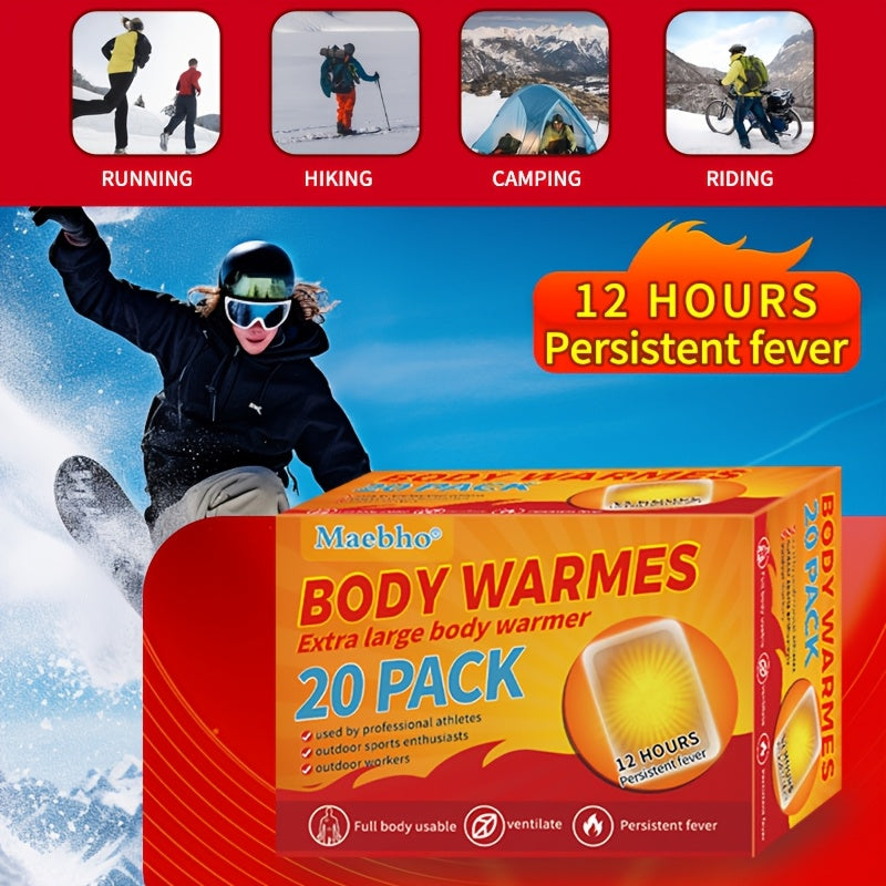 20/30/40pcs Self-Heating Warm Patches