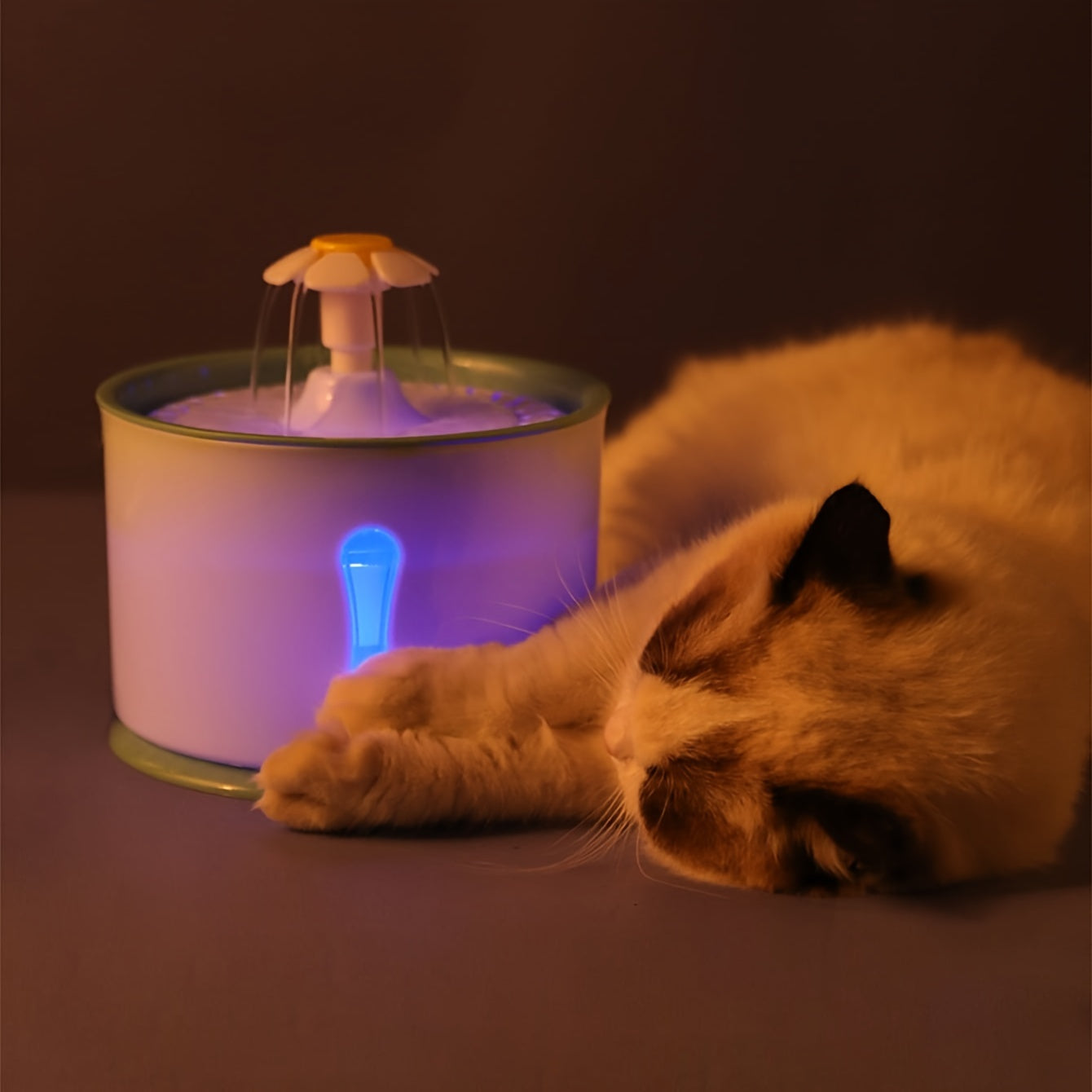 1pc Intelligent Pet Water Dispenser with Automatic Circulation, Purification, Filtration and Bass Water Feeder