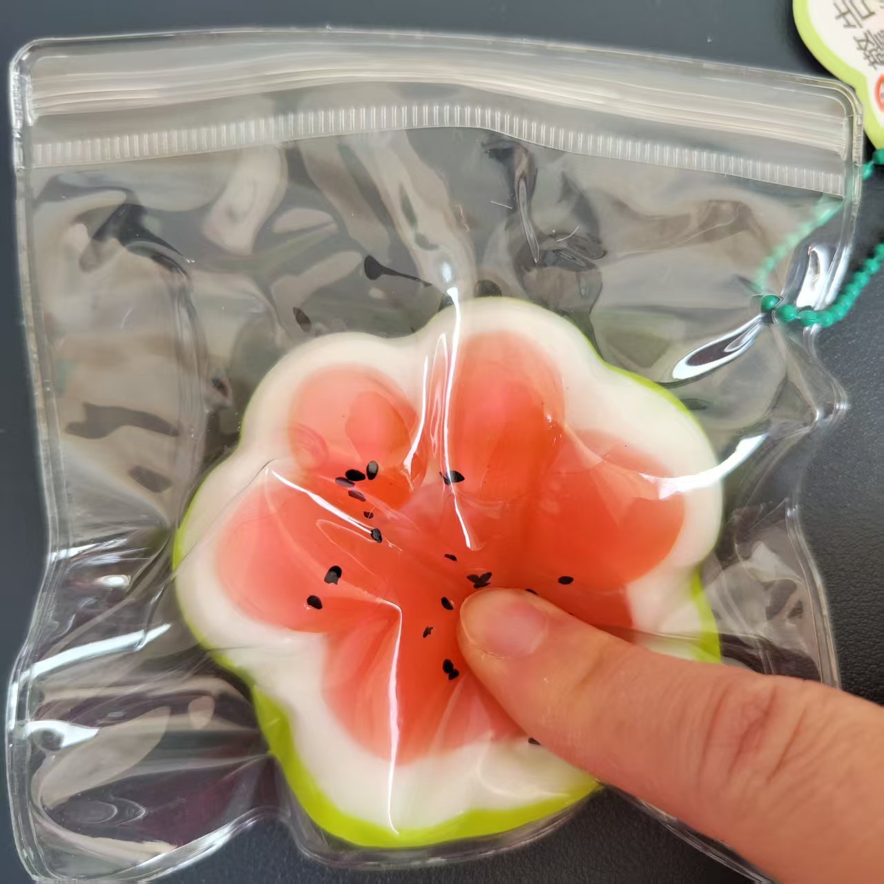 Watermelon Cat Paw Soft Gel Venting Toy - Cute Fruit-Themed Fidget Toy for Fun and Relaxation, Portable & Fun Desk Accessory for Office, Travel, and Home - Ideal Collectible Gift!