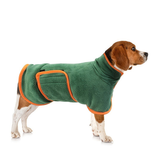 Super Absorbent Hooded Pet Towel – Fast-Drying, Cozy Comfort