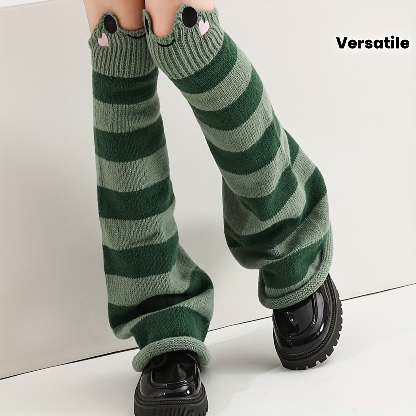 Autumn and Winter Animal Spider Web Pattern Warm Socks