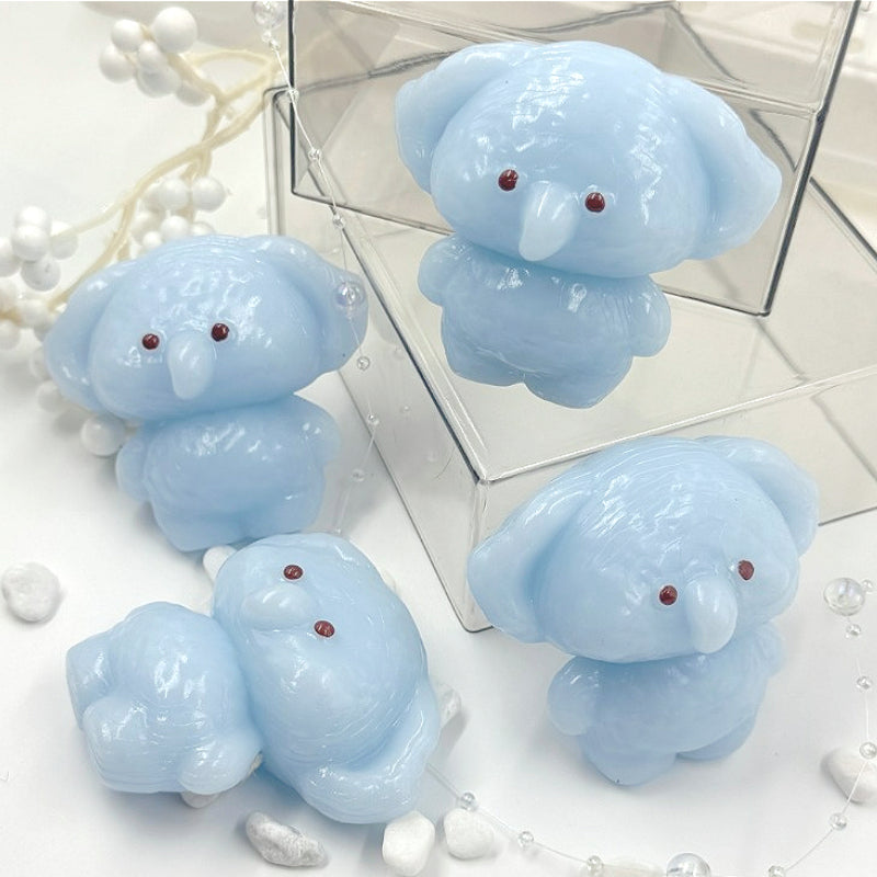 Adorable simulated creative little animal squishy toy, soft slow-rebound sensory plaything, perfect as birthday gift, party decoration/gift, or holiday surprise, high-end squishable toy
