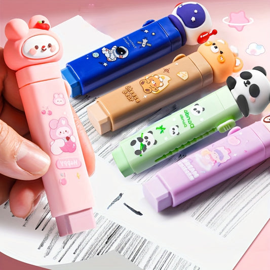 Pack of 2 Push-Pull Erasers Gift Stationery
