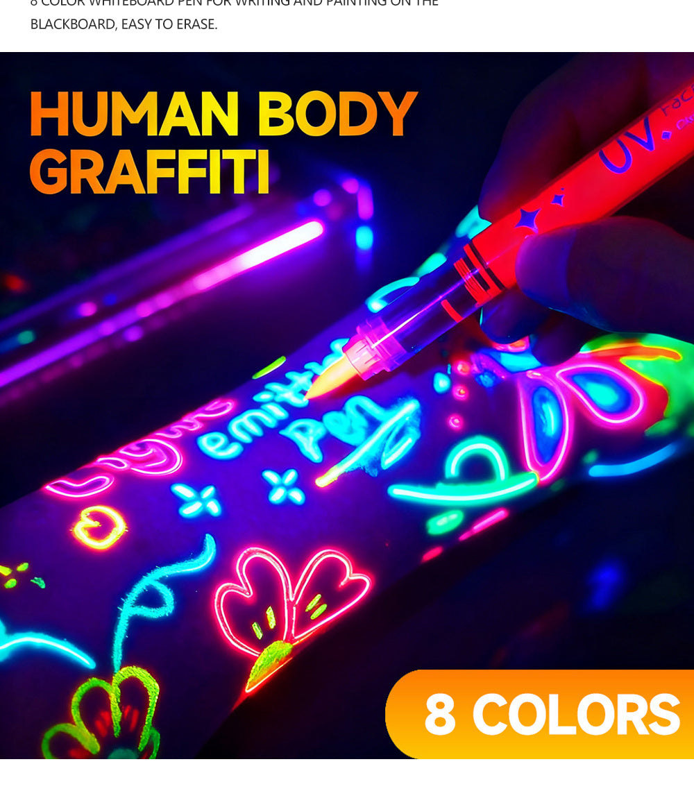 8-color luminous painting pen