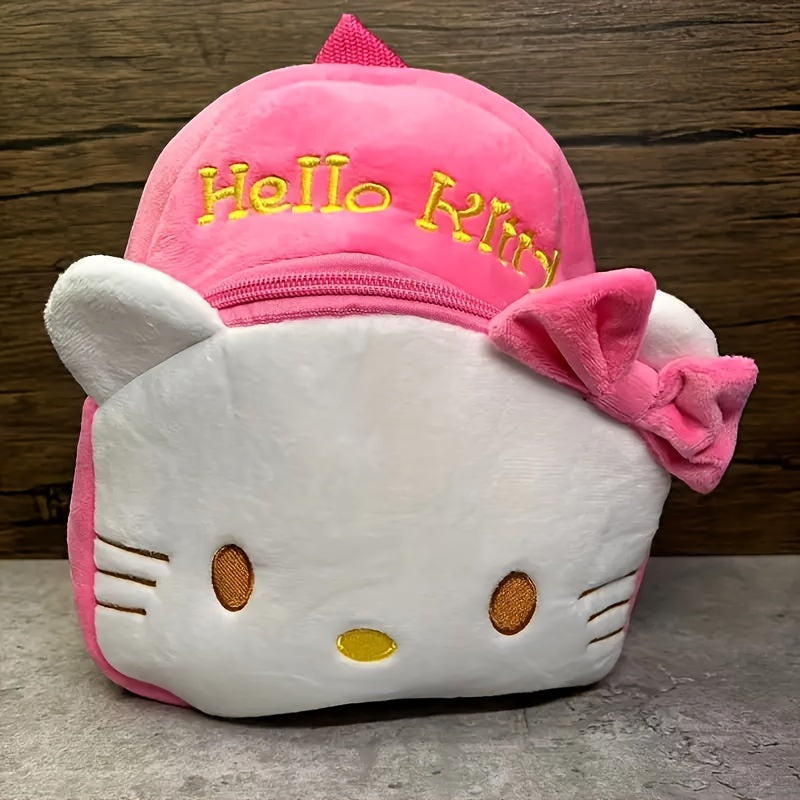 Cute Hello Kitty Backpack Cute Pink and White Hello Kitty Large Capacity Backpack.