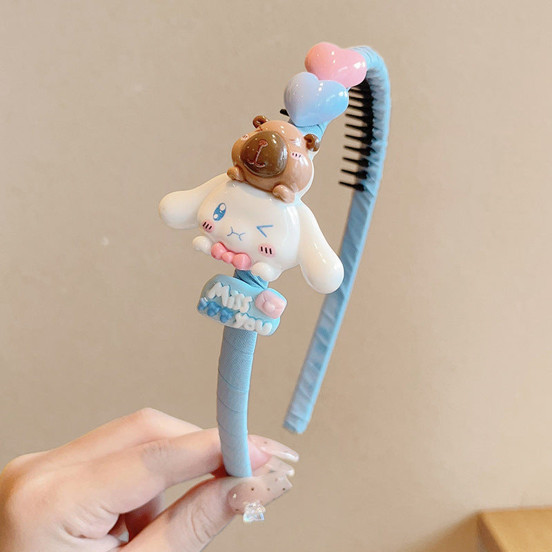 1pc  Hair Band - Cute Sweet Non