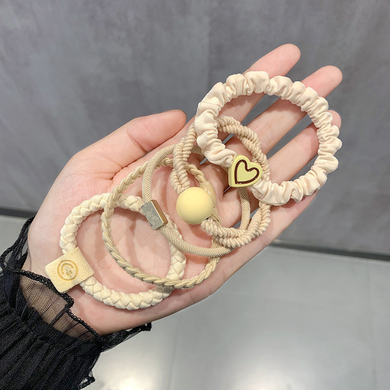 20pcs Hair Ties for Women - Cute and Sweet Bracelet Design, Non-Damaging Elastic Band Suitable for Fine/ Thick Hair, Ideal for Ponytails and Exercise