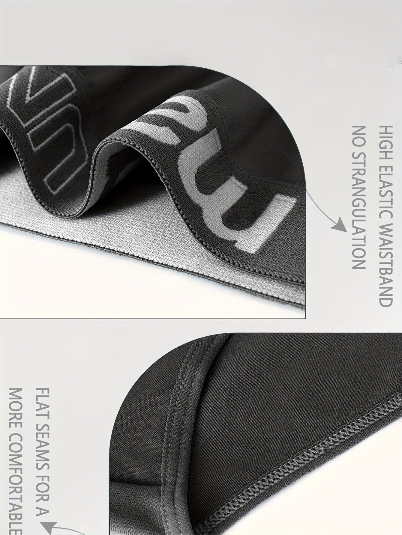 [High Elasticity Men's Briefs] 10pcs Men's Briefs - High Elasticity, Breathable Underwear.