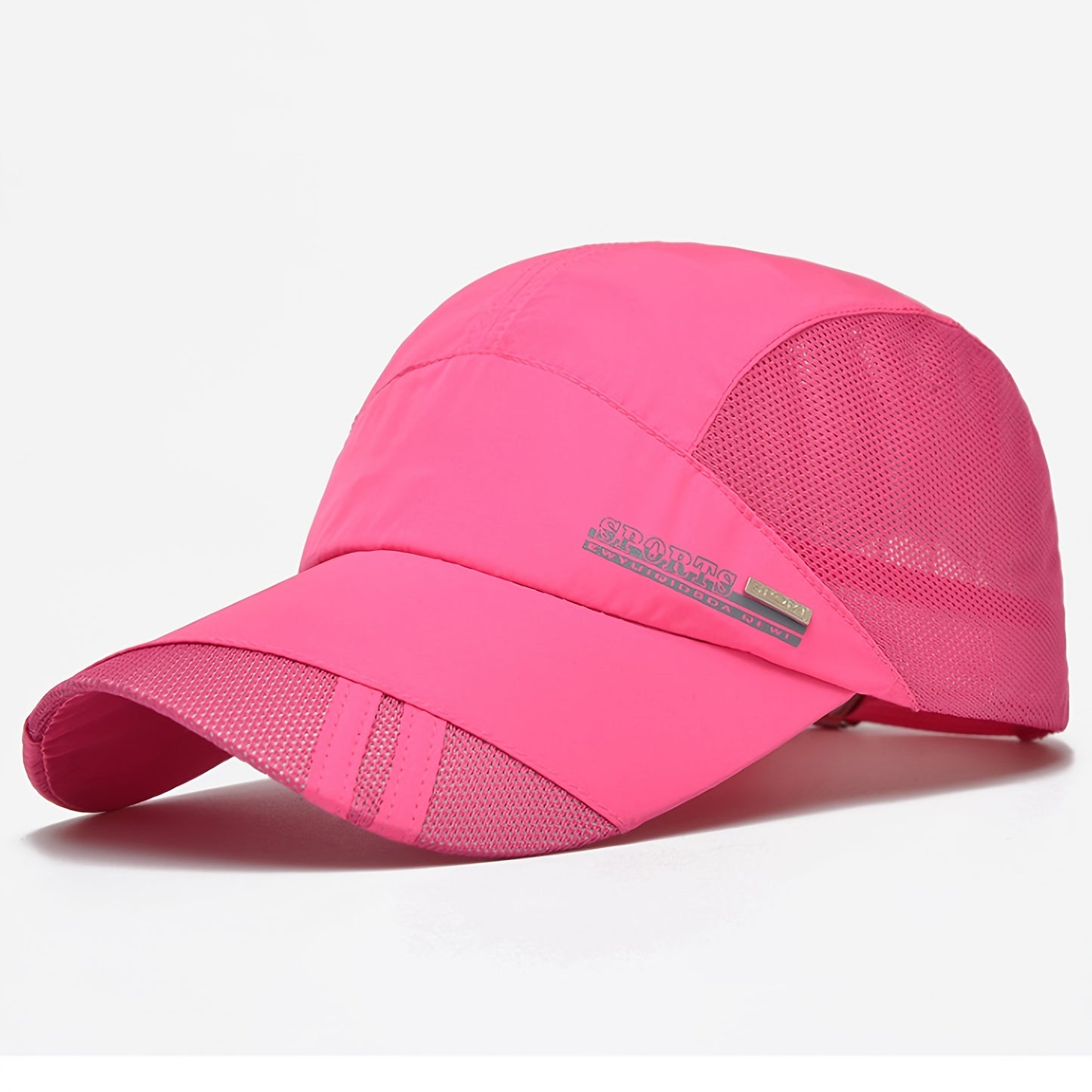 Men's Spring/Summer Lightweight Breathable Outdoor Casual Fishing Duckbill Cap Quick-Dry Thin Sports Baseball Hat