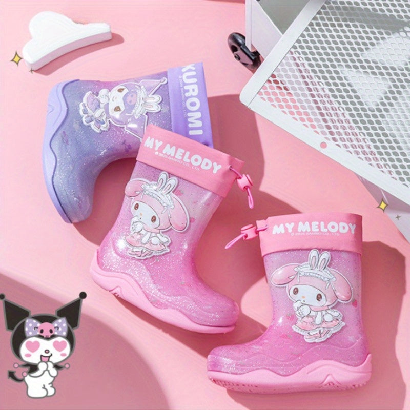 Girls' Wearable and Discreet Waterproof Boots