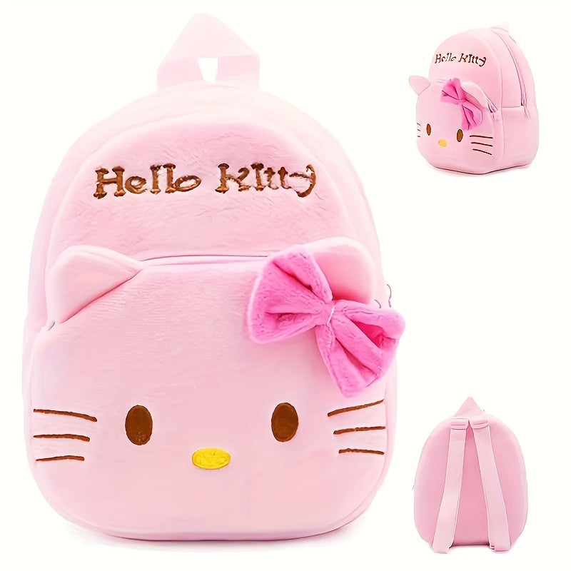 Cute Hello Kitty Backpack Cute Pink and White Hello Kitty Large Capacity Backpack.
